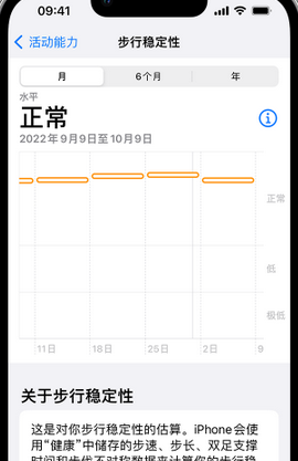 沧州iPhone手机维修如何在iPhone开启'步行稳定性通知'