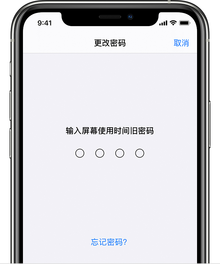沧州苹果手机维修分享iOS 14 忘记屏幕使用时间密码怎么办 