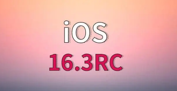 沧州苹果手机维修分享iOS 16.3 RC版升级_iOS 16.3 RC版一键刷机教程 